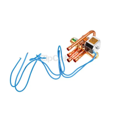 DHF-5/DSF-4 Клапан 4-х ходовой (соленоид) 8mm/10mm для кондиционеров