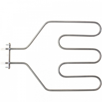 ТЭН духовки 1200W, ИТАТЭН, нерж, L275х355мм, 3 вершины, Ш-образный, нижний, Омничка, Норд, 220V