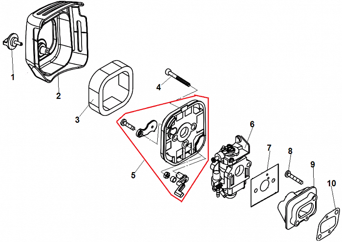 3 КАРБЮРАТОР - ФИЛЬТР ТРИММЕР CHAMPION Т346