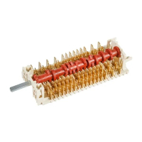 Переключатель режимов 19HE135 для духовки Indesit C00301070