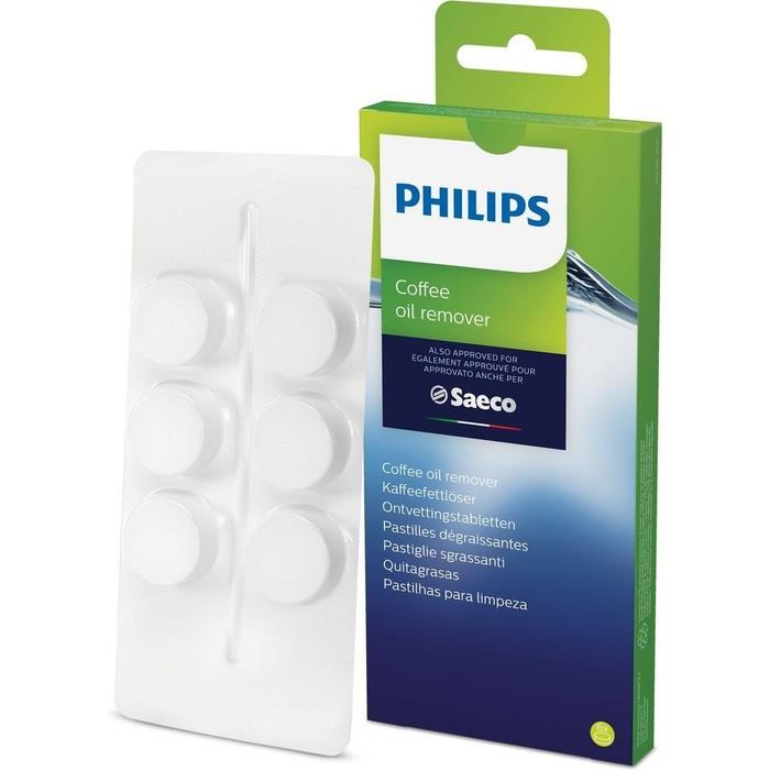 Таблетки для очистки кофемашин от кофейных масел 6 шт SAECO PHILIPS CA6704|10 421945032531 996530073683